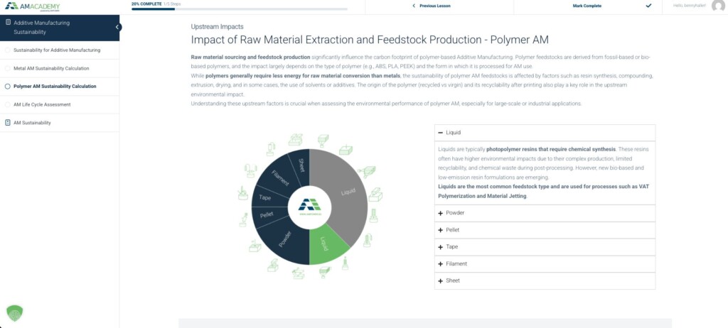 Polymer feedstock types
